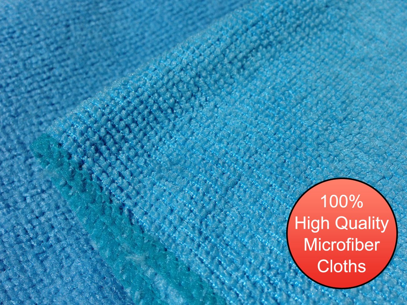 AllGuard Microfiber Cleaning Cloths - 36-Pack Reusable & Washable Microfiber Towels for Cars, Multi-Purpose Cleaning Rags, Kitchen Cloths for Home