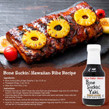 Bone Suckin' Yaki, Ginger Sesame Teriyaki Sauce, The perfect blend of zesty ginger, the nutty taste of sesame & the smooth finish of tamari, adds