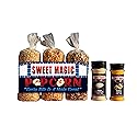 Sweet Magic Popcorn "The Western Package" - Kernels and Seasonings Variety Pack (set of 5) - 3 Non-GMO 16oz Popcorn Kernel Bags (White
