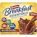 Nestle Carnation Instant Breakfast Rich Milk Chocolate 10 pk Nutritional Energy Drink 12.6 oz (Pack of 6)