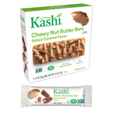 Kashi, Chewy Nut Butter Bars, Salted Caramel Pecan, Gluten Free, Non-GMO Project Verified, 6.15 oz (5 Count)