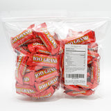 Candy Bar Fun Size 1 lb - Anti Melt Pack, Bulk Candies in Resealable Bag, Individually Wrapped (20 Pieces)