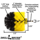 Drill Brush - Bathroom Cleaning Accessories - Shower Cleaner Brush - Scrub Brush - Bath Mat - Bathtub Brush - Sink Brush - Toilet Scrubbing Brush