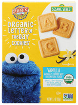 Earth's Best Organic Letter of the Day Cookies for Toddlers 2 Years Old and Up, Vanilla Flavor, 5.3 Ounce Box