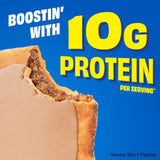 Pop-Tarts Protein Toaster Pastries, 10g Protein, Boostin' Brown Sugar Cinnamon, 14.3oz Box (8 Pop-Tarts)