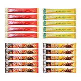 Korean Instant Coffee Variety Sample Pack, 20 Sticks (Maxim Mocha, Maxim Original, Rose Bud Mocha, Rose Bud Original)