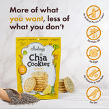 Audrey's Chia Cookies - (Lemon, 3 Pack), Natural, Antioxidants, Omega-3's, Non-GMO