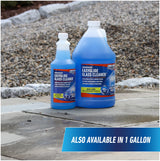 Unger Professional Streak-Free EasyGlide Glass Cleaner Concentrate, 32 oz - Ammonia-Free, Makes 25 Gallons of Solution , Safe for Tinted Windows