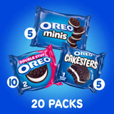 OREO Lovers Cookies and Cakesters Soft Snack Cakes Variety Pack