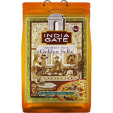 India Gate - Parboiled Basmati Rice - Golden Sella, 10 Pound Bag