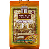 India Gate - Parboiled Basmati Rice - Golden Sella, 10 Pound Bag