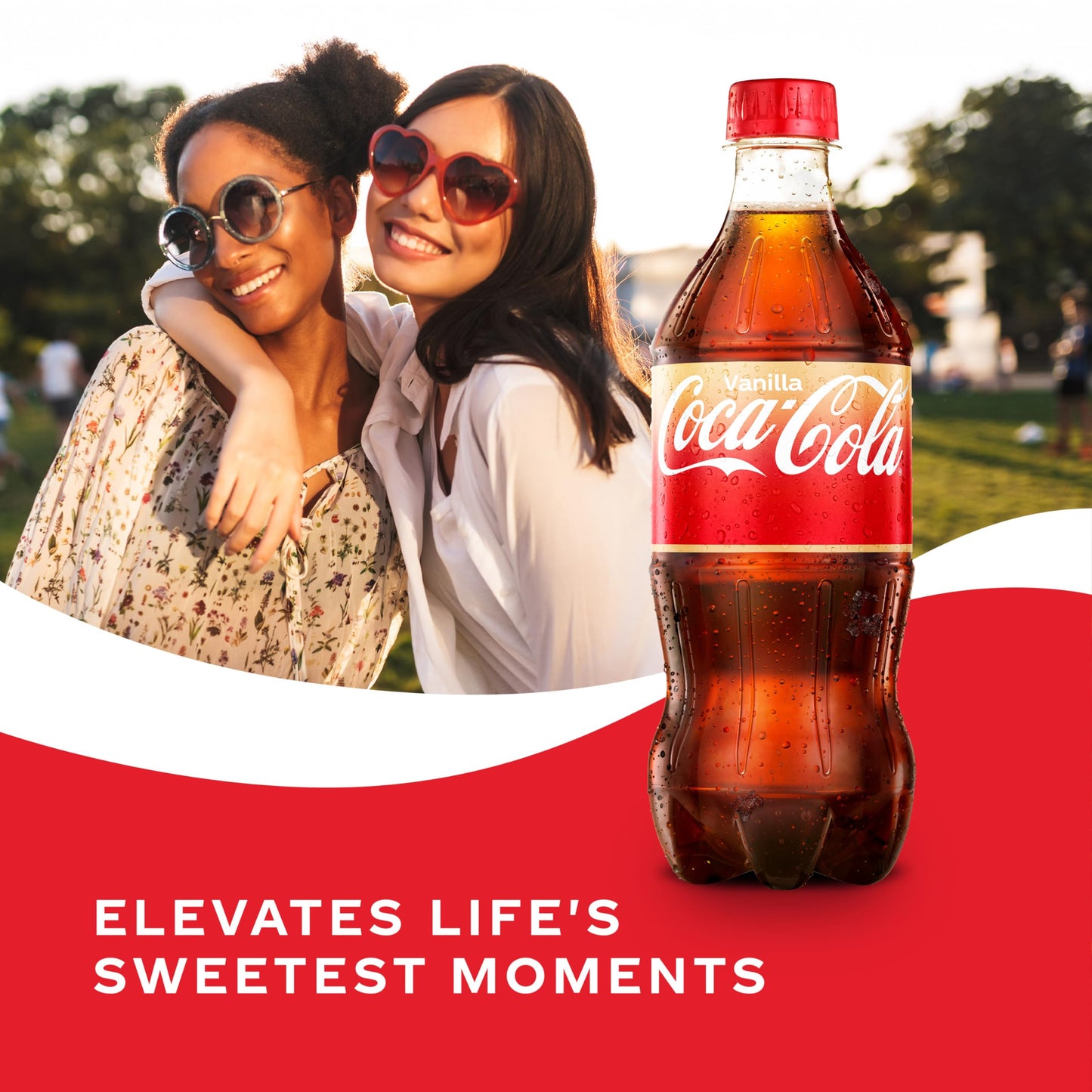Coca-Cola Vanilla Soda Soft Drink, 20 fl