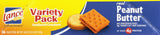 Lance Fresh Sandwich Crackers Real Peanut Butter Variety Pack, 36Count