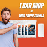 Arkwright Bar Mop Towels, Pack of 12, 100% Cotton Kitchen Dishcloths, Absorbent Quick Dry Cleaning Cloths for Restaurant, Bar and Home Kitchen, 16 x