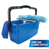 Unger Professional 3 Gallon Bucket - Compact Cleaning Bucket, Comfort-Grip Handle, 2 Pour Spouts, Portable Cleaning Supplies, Plastic Mop Bucket