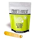 Craft A Brew - Citric Acid - Food Grade - For At Home Brewing - For Wines, Meads & Hard Ciders - Enhances Fruit-Forward Flavors & Sharpens Acidity