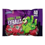 Colombina Scary Eyeballs Bubblegum, Halloween Party Favors, 40 Count (Pack of 1)