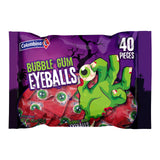 Colombina Scary Eyeballs Bubblegum, Halloween Party Favors, 40 Count (Pack of 1)