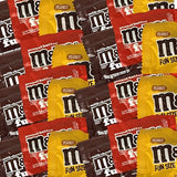MM Assorted Fun Size Packs-1.5 lbs Packs Milk Chocolate, Peanut, and Peanut Butter Combo American Candy Bulk Pantry Party Size Wholesale Multipack
