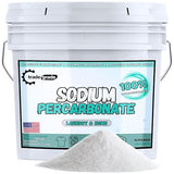 TradeGrade Sodium Percarbonate Powder - Oxygen Bleach Powder for Laundry, Home & Outdoor Cleaning - Unscented Multi-Purpose Cleaner and Stain Remover