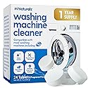 M3 Naturals Washing Machine Cleaner Tablets - Oxygen Based HE Top & Front Load Washer Cleaner and Deodorizer Compatible with LG Whirlpool & Most Major