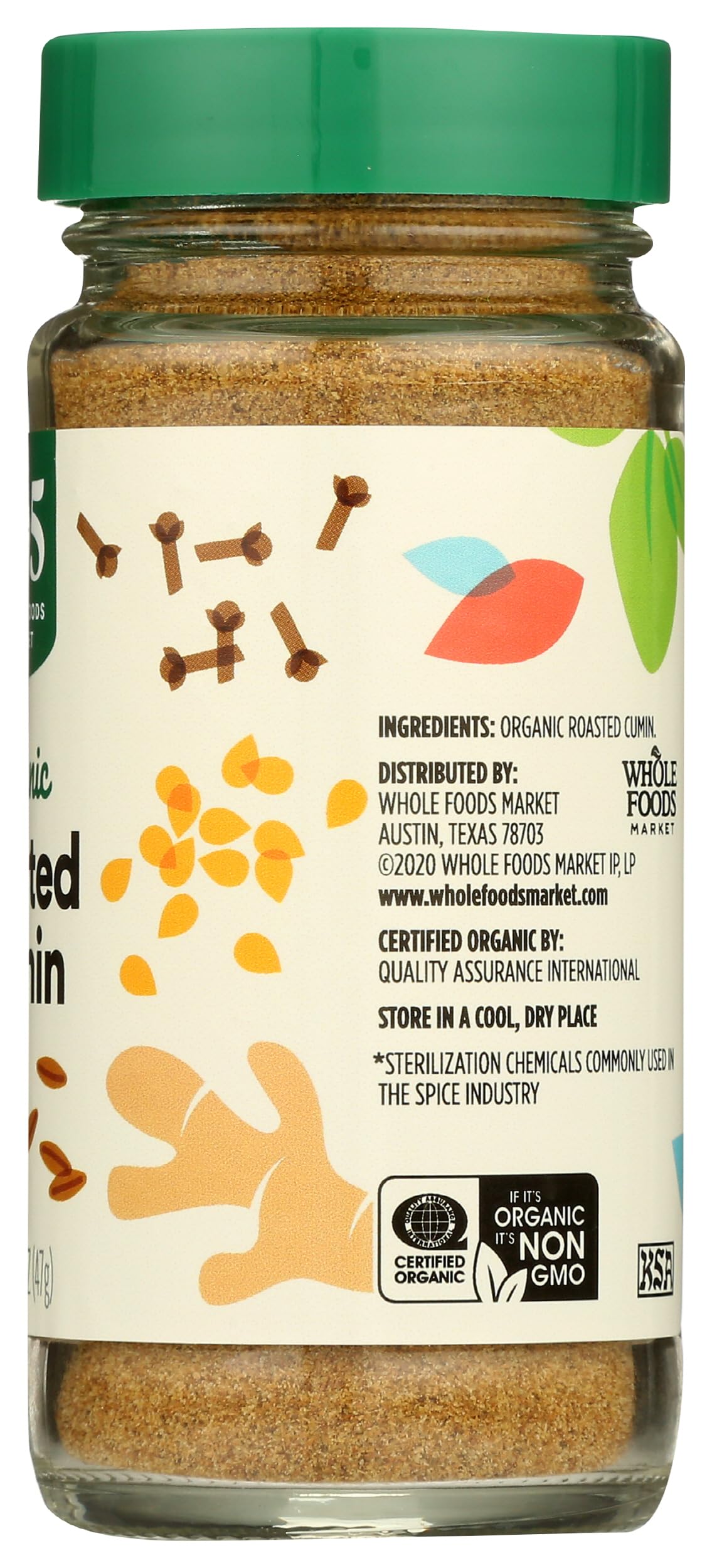 365 by Whole Foods Market, Organic Roasted Cumin, 1.67 Ounce