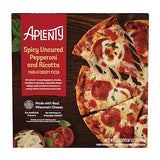 Spicy Pepperoni & Ricotta Thin Crust Pizza