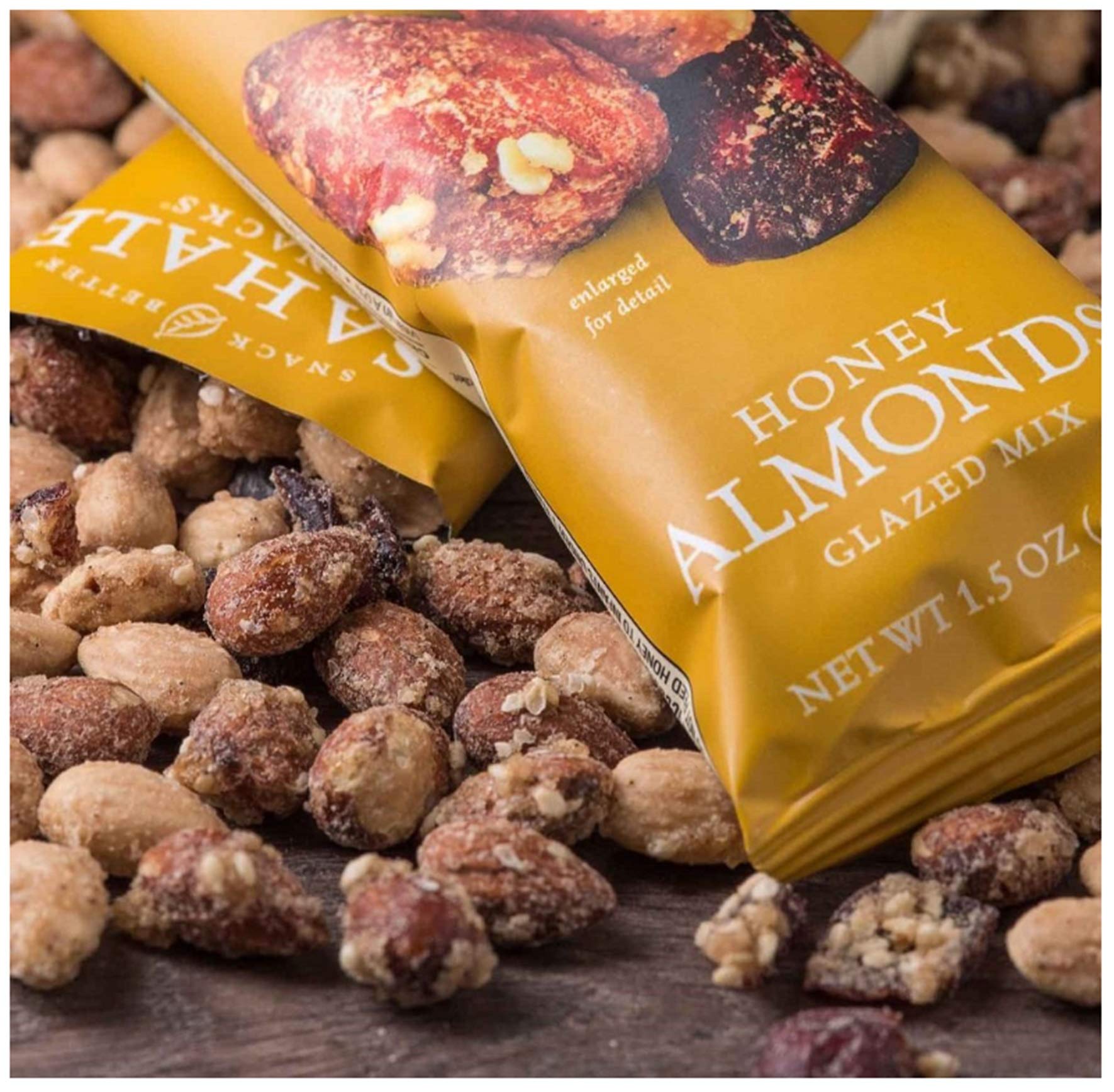 Sahale Snacks Honey Almonds Glazed Mix, 1.5 Ounces