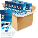 Trident White Peppermint Sugar-Free Chewing Gum, 60 Packs of 16 Pieces (960 Total Pieces)
