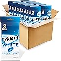 Trident White Peppermint Sugar-Free Chewing Gum, 60 Packs of 16 Pieces (960 Total Pieces)