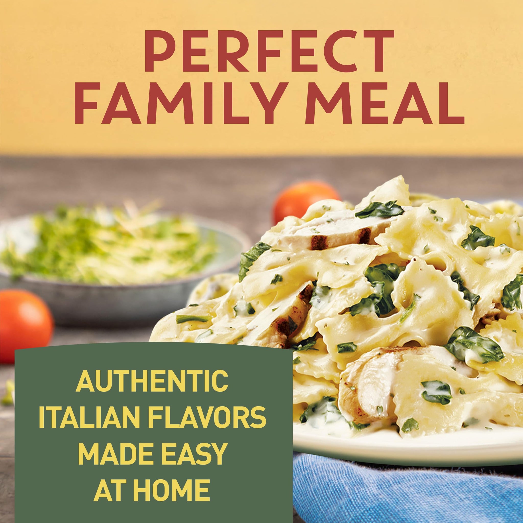 Bertolli Chicken Florentine & Farfalle Frozen Meals in a Rich White Wine & Parmesan Sauce, 22 oz