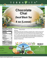 Chocolate Chai Decaf Black Tea (Loose) (4 oz, ZIN: 545570)