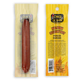 Long John Snacks Sizzlin' Hot Pickled Sausage - Smoked Gourmet Meat Stick - Hot Pickled Sausages High Protein Snack - Premium USA Pork and Beef Sticks
