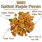 Michele's Granola Salted Maple Pecan, Gluten-Free & Non-GMO, 12 Ounce, Pack of 6