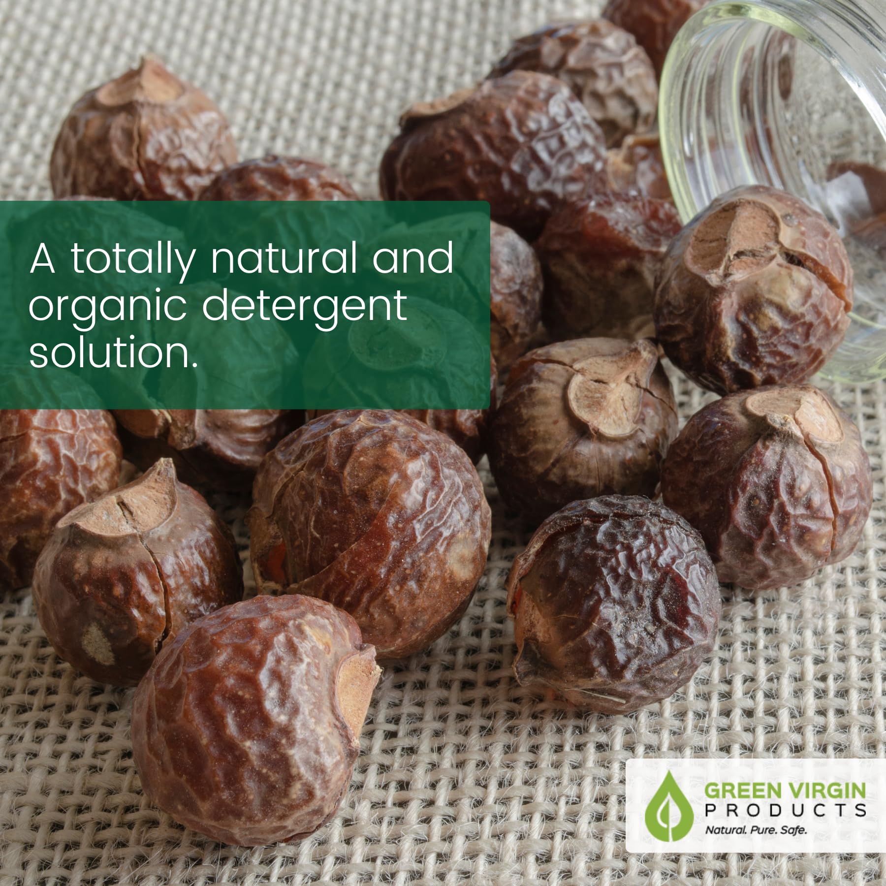 Green Virgin Products Modern Soap Nuts (concentrated soap nuts extract powder) (Small - 100 loads)