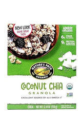 Natures Path Organic Chia Plus Coconut Chia Granola Cereal (Pack of 2,12.34-Ounce