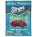 Stryve Protein Snacks - Better Than Jerky Steak - Grassfed Beef Biltong | 32g Protein, Sugar Free, Zero Carbs, Gluten Free, Dairy Free, Keto & Paleo