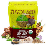 Organic Chicken Seasoning - Anything With Wings by Flavor Seed, Carnivore & Keto Poultry Rub & Wing Dust for Chicken, Quail, Duck, Pheasant