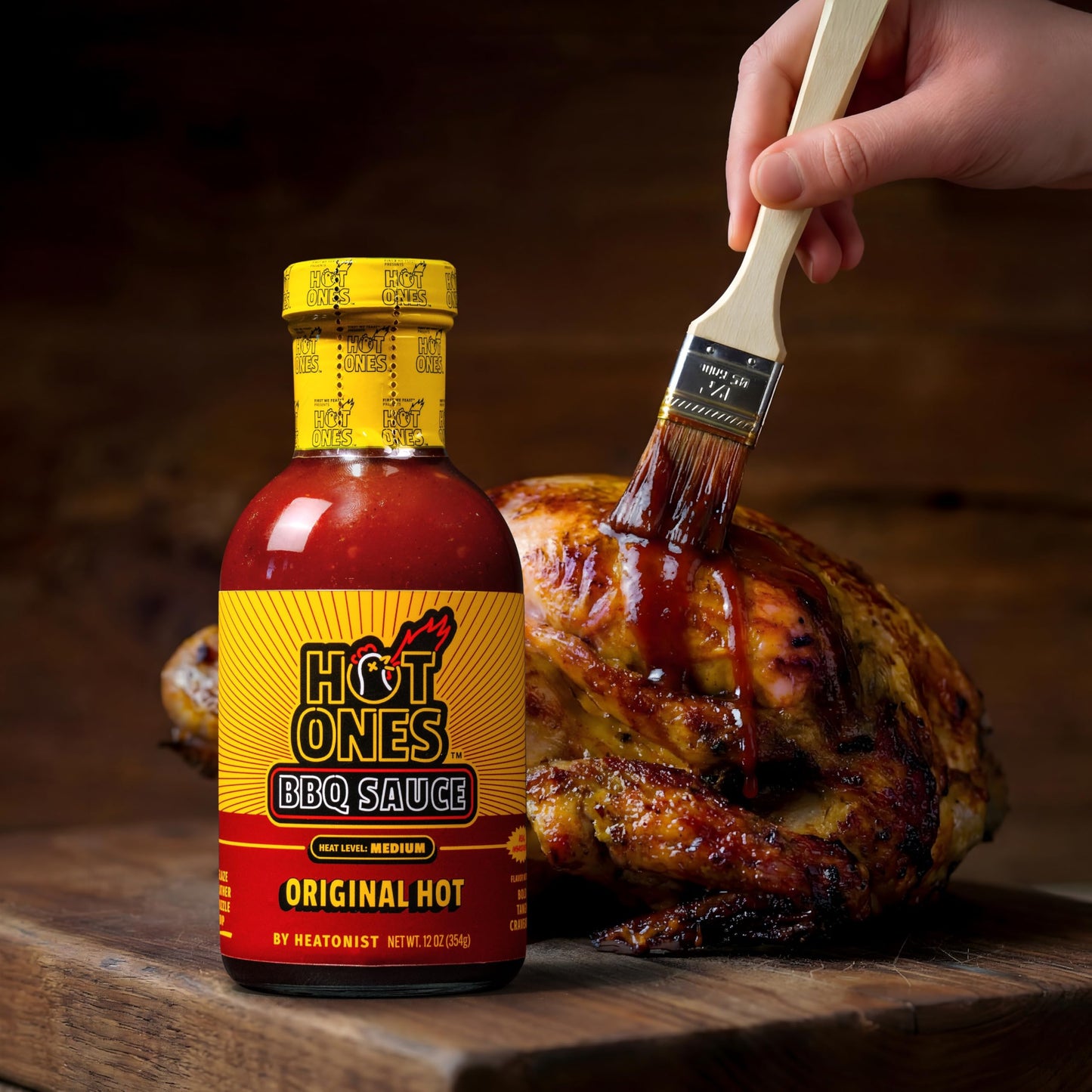 Hot Ones BBQ Sauce Trio - Variety Pack - Gift Set - Original, Smoked Serrano, Caribbean