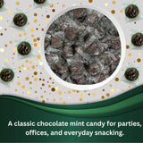 CandyBoxed Chocolate Mints | Individually Wrapped 3 Pound | Bulk Peppermint Chocolate Candy | Chocolate Starlight Mints hard Candy