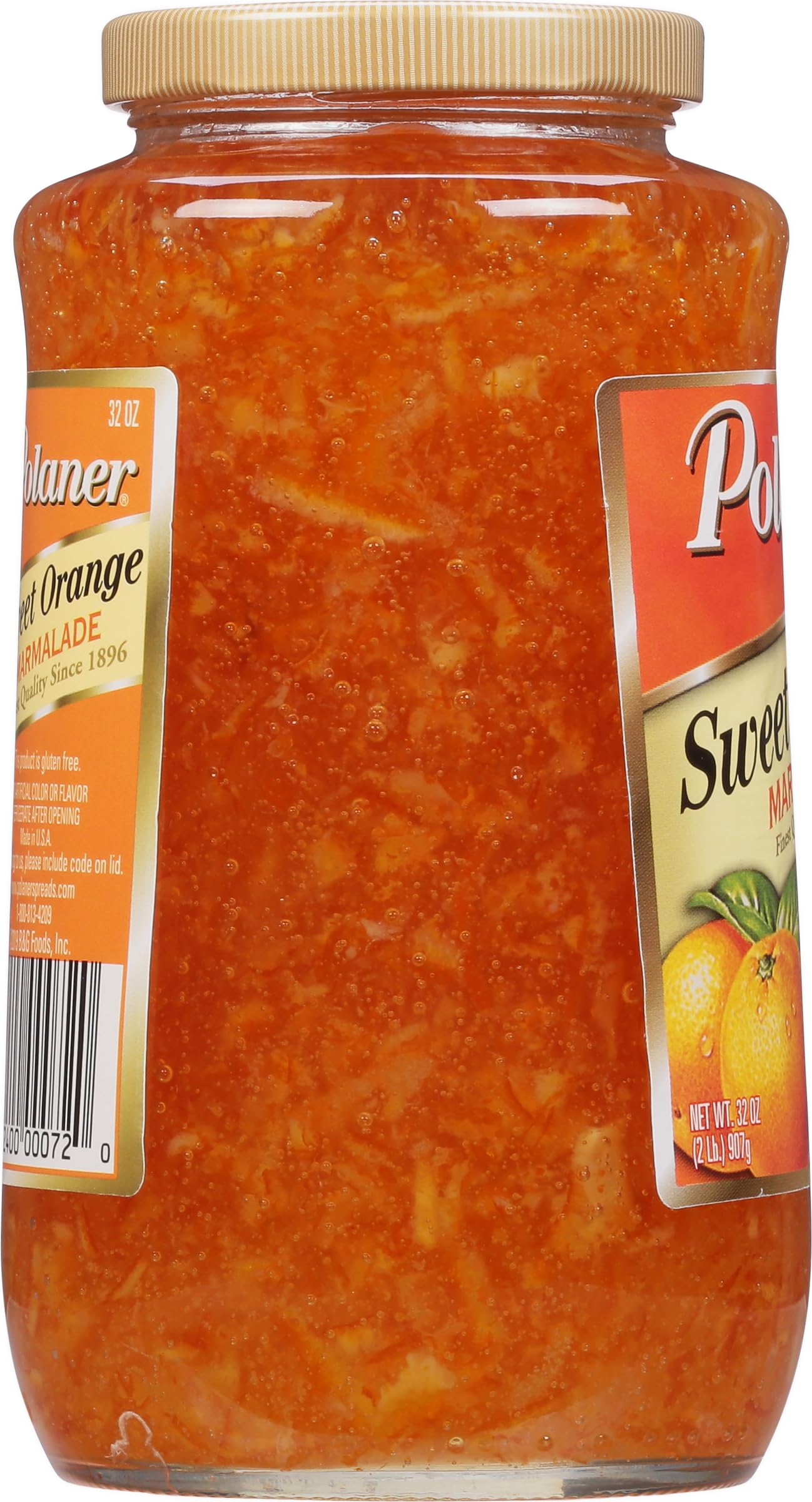 Polaner Orange Marmalade, 32 Ounce