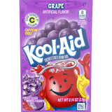 Kool-Aid Unsweetened Drink Mix Variety Pack, 50 Packets, for Flavorful Hydration, Artificially Flavored Grape, Cherry, Blue Raspberry Lemonade