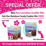 Lactation Cookies Mix - Oatmeal Breastfeeding Cookie Supplement Support for Breast Milk Supply Increase (Cinnamon Raisin, 1 Pound (Pack of 1))