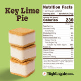 Nightingale Ice Cream Sandwiches, Key Lime Pie Ice Cream Sandwich, 2.6 Ounce (Pack of 1)