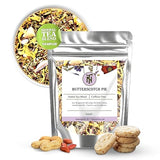 Nelson's Tea - Butterscotch Pie - Caffeine-Free - Herbal Loose Leaf Tea - Green rooibos, Honey bush tea, Peanuts, Butterscotch chips, Milk