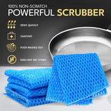 Non Scratch Dish Scrubbers for Cleaning Dishes (1PK) - Reusable Kitchen Sponge - Replace Dish Sponges for Washing Dishes - Best Household Scrubbing