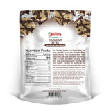 Jennies Organic Coconut Bites with Cacao Nibs and Dark Chocolate, 5.25oz (6 Pack) | Gluten Free | Peanut Free | Dairy Free | Non GMO