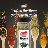 Badia Whole Thyme Leaves, 8 oz - Dried Herb for Cooking, Seasoning, and Marinades, Kosher, No Gluten