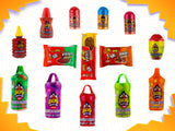 Lucas Mexican Candy Mix (14 Count) Variety of Sour, Sweet, Spicy, Include Lucas Skwinkles, Pelucas, Lucas Muecas, Baby Lucas, Gusano, Salsagheti by
