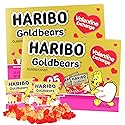 Valentine's Day Haribo Goldbears Friendship Exchange Kit, 25 Individual Bags of Gummy Bears, To/From Sections, Classroom Party Favors (Pack of 2)